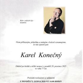 Parte Karla Konečného.