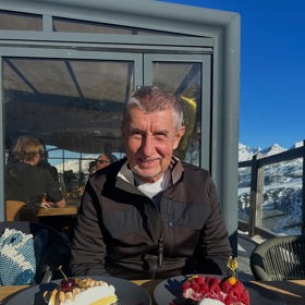 Andrej Babiš slaví nový rok v zahraničí.