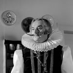 Jiří Sovák v celými generacemi milovaném seriálu Arabela jako čaroděj Vigo.