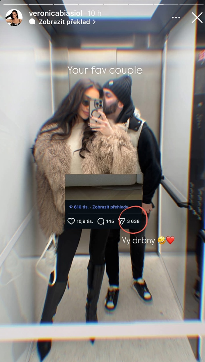 FOTO: Veronica Biasiol a Matěj Dejdar si moc dobře uvědomují, jak moc je jejich vztah propíraný.