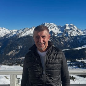 Andrej Babiš je taktéž na horách.