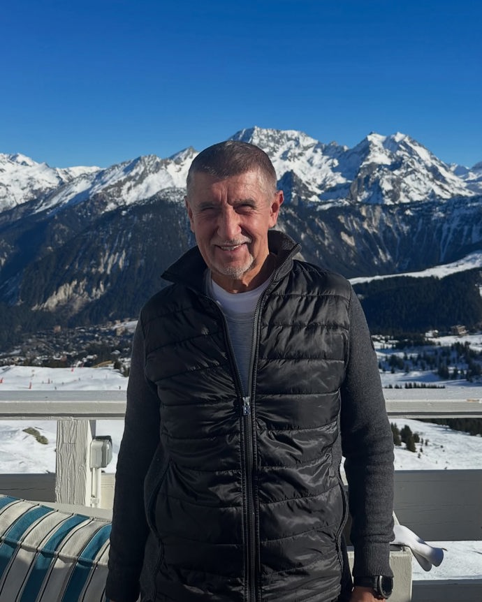 FOTO: Andrej Babiš je taktéž na horách.