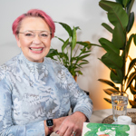 Pozvání do talkshow Na kafeečko přijala cukrářka Mirka van Gils Slavíková. 