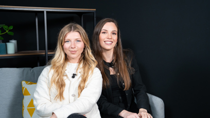 FOTO: eXtra host - Kristýna Slavíková a Natálie Krumlovská (Bachelor) 01