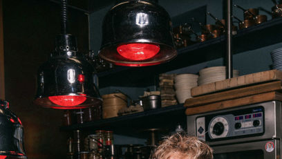 FOTO: Ave v restauraci.