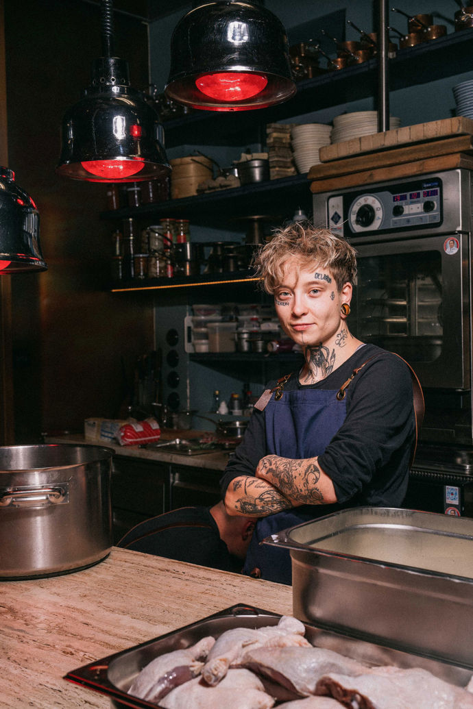 FOTO: Ave v restauraci.