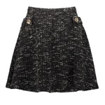 Úpletová mini sukně s knoflík, F&F, 499 Kč