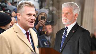 FOTO: Petr Pavel se stále rozhoduje, zda do vlády přijmout Filipa Turka.