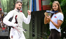 Alexander Choupenitch randí s Barborou Seemanovou.