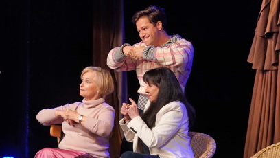 FOTO: Dagmar Patrasová dorazila do pořadu Aleše Cibulky.