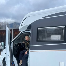 Veronika Žilková si užila povánoční období v Alpách.