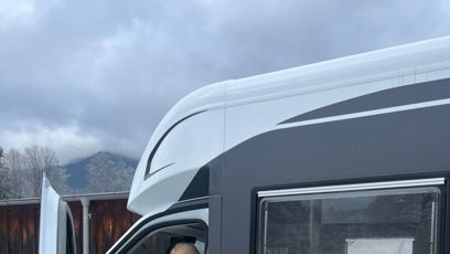 FOTO: Veronika Žilková si užila povánoční období v Alpách.