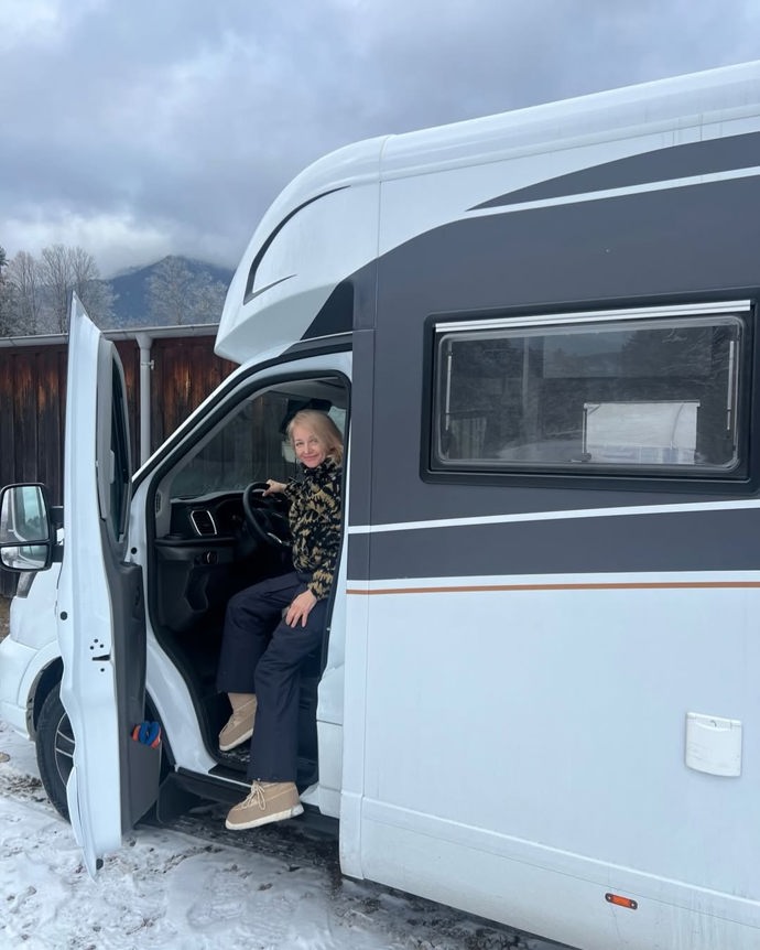 FOTO: Veronika Žilková si užila povánoční období v Alpách. – stránka 11