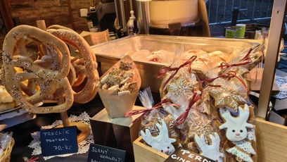 FOTO: Stánky na Staroměstském náměstí.