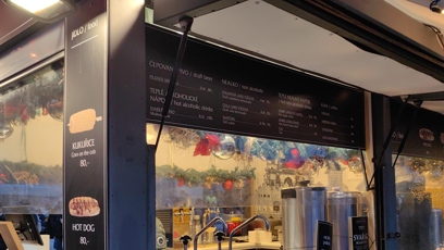 FOTO: Stánky na Staroměstském náměstí.