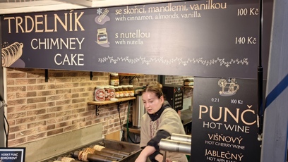 FOTO: Stánky na Staroměstském náměstí.