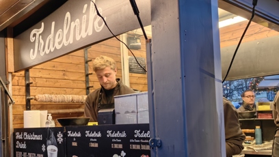 FOTO: Stánky na Staroměstském náměstí.