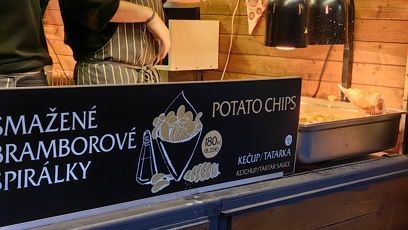 FOTO: Stánky na Staroměstském náměstí.