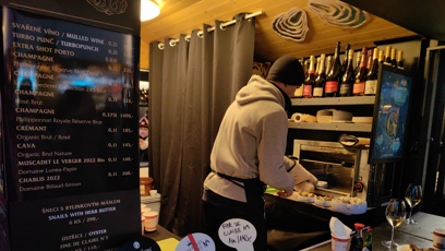 FOTO: Stánky na Staroměstském náměstí.