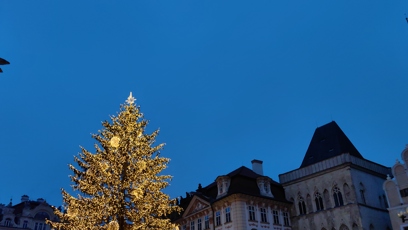 FOTO: Vánoční trhy na Staroměstském náměstí.