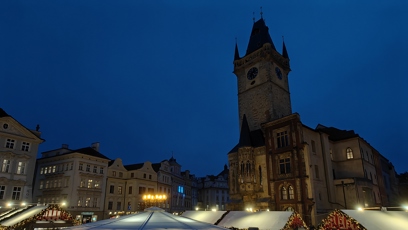 FOTO: Vánoční trhy na Staroměstském náměstí.