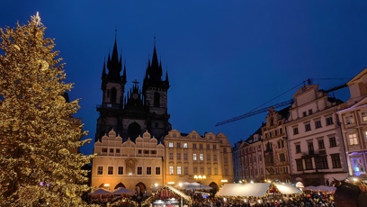 FOTO: Vánoční trhy na Staroměstském náměstí.