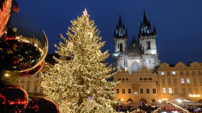 FOTO: Vánoční trhy na Staroměstském náměstí.
