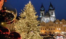 Vánoční trhy na Staroměstském náměstí.