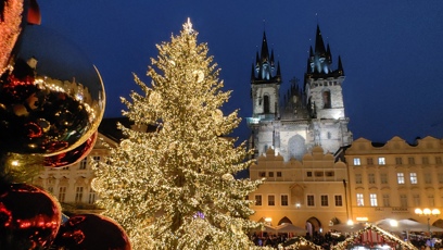 FOTO: Vánoční trhy na Staroměstském náměstí.