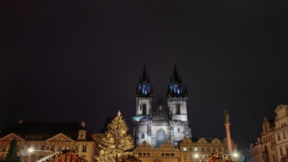 FOTO: Vánoční trhy na Staroměstském náměstí.