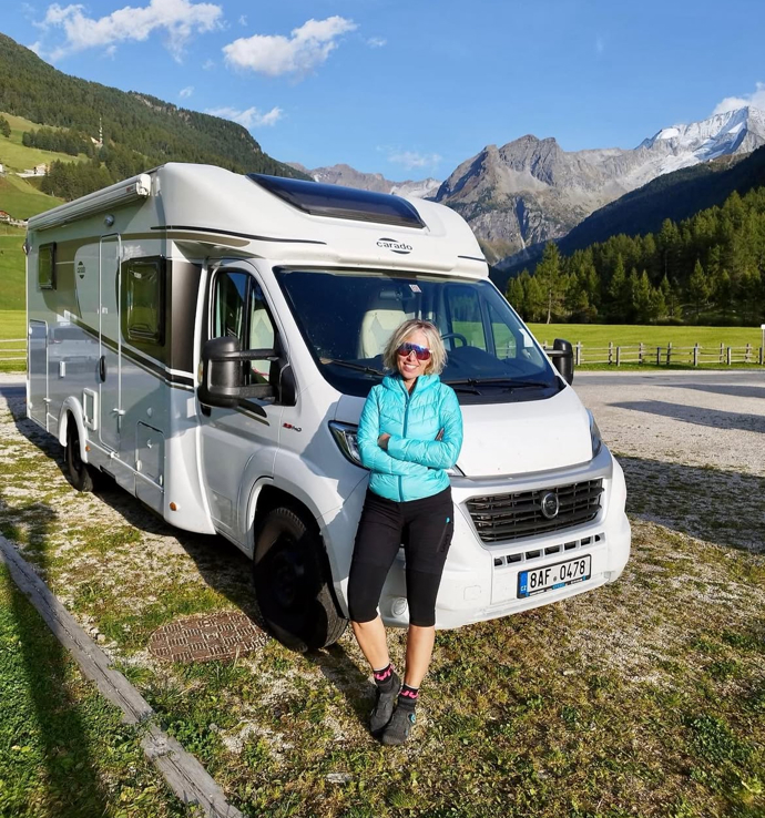 FOTO: Alena Zárybnická v Alpách. – stránka 1