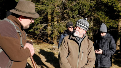 FOTO: Petr Pavel v Krkonoších.