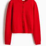 Pletený propínací svetr, H&M, 479 Kč