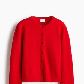 Pletený propínací svetr, H&M, 479 Kč