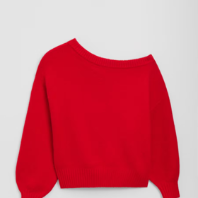 Volný asymetrický svetr z vlněné směsi, House, 799 Kč