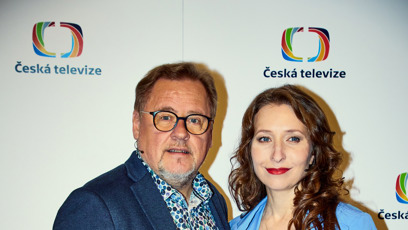 FOTO: Tereza Bebarová a Václav Kopta moderovali jarní schéma České televize pro rok 2026.