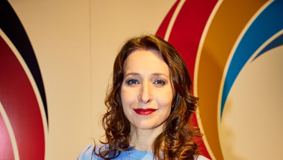 FOTO: Tereza Bebarová u bábovky.