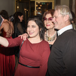 Belladonna z pořadu Na lovu, Viktorie Mertová, si udělala selfíčko se Saskií Burešovou a svým tátou. 