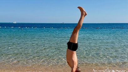 FOTO: Martin Hofmann se pochlubil vypracovanou postavou.