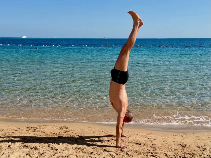 FOTO: Martin Hofmann se pochlubil vypracovanou postavou.