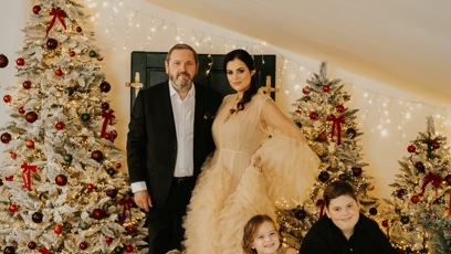 FOTO: Ornella Koktová se pochlubila vánoční fotkou.