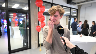 FOTO: Max Dolanský v průběhu rozhovoru pro eXtra.cz.