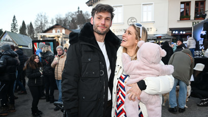 FOTO: Kateřina Klausová se na svého partnera Daniela Rohana nemohla vynadívat.