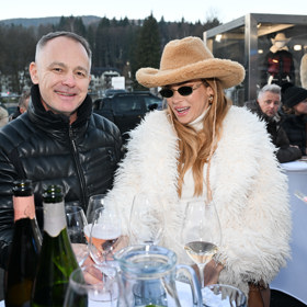 Andrea Verešová se svým manželem Danielem Volopichem.