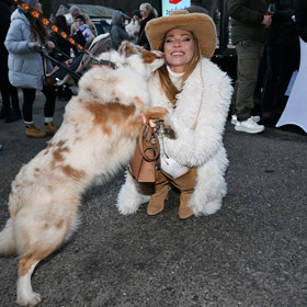 Andrea Verešová vypadal velmi šťastně.