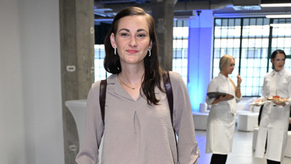 FOTO: Herečka Bára Jánová byla ležérní.