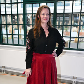 Kristýna Leichtová na akci televize Nova.