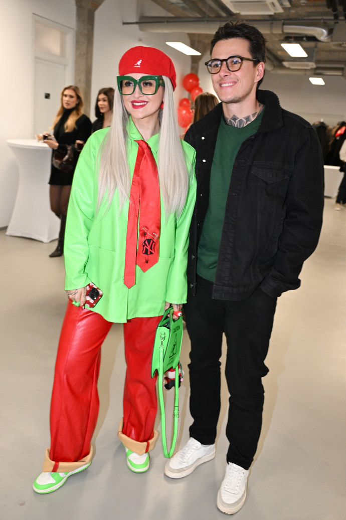 FOTO: Rapperka Sharlota na akci televize Nova.