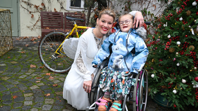 FOTO: Michaela Gemrotová s Anežkou.