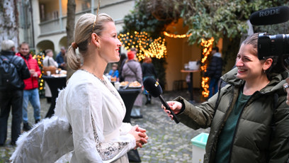 FOTO: Michaela Gemrotová v rozhovoru pro eXtra.cz.